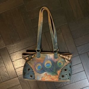 Anuschka double handle tote